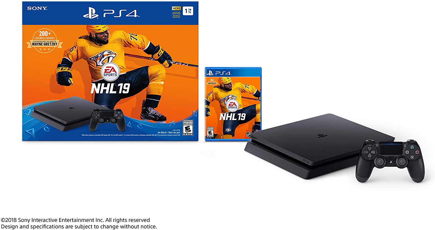 Sony PlayStation 4 1TB Slim - NHL 19 Bundle Edition Consoles Sony   