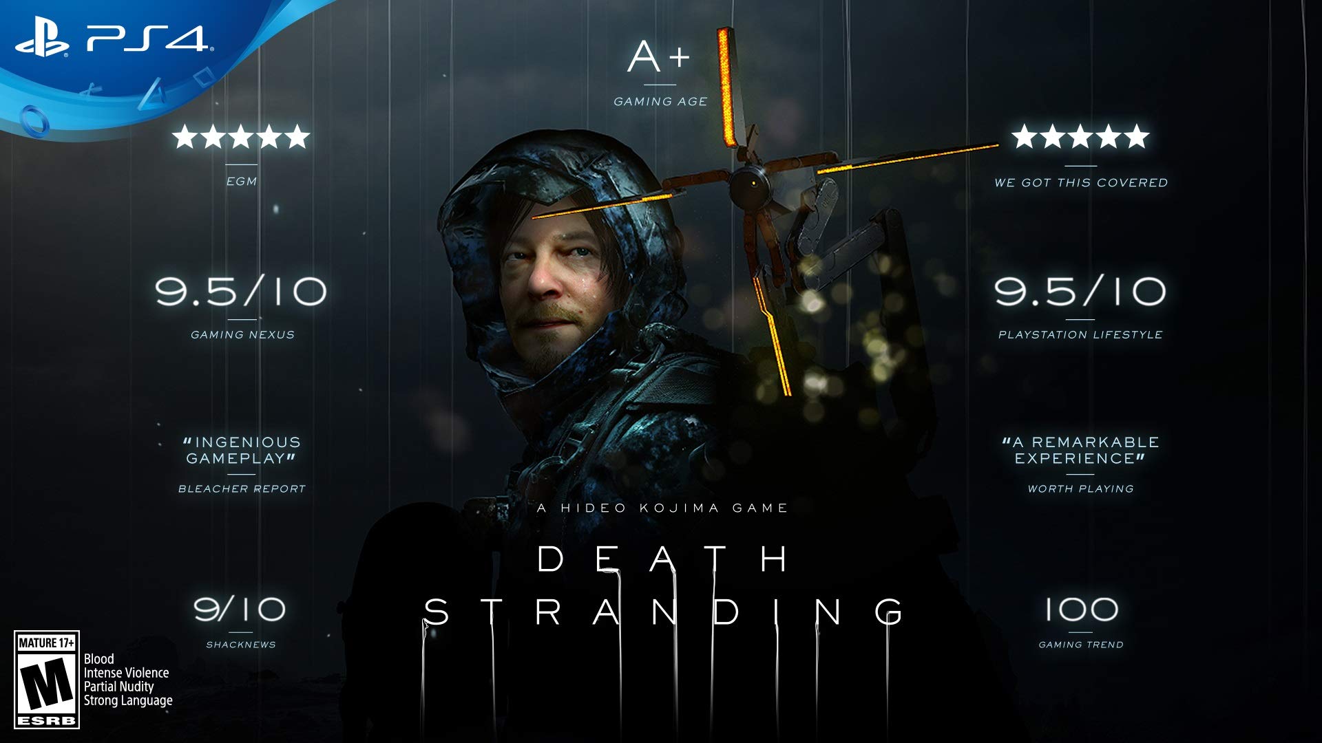 Death Stranding Collector's Edition - (PS4) PlayStation 4 Video Games Kojima Productions   