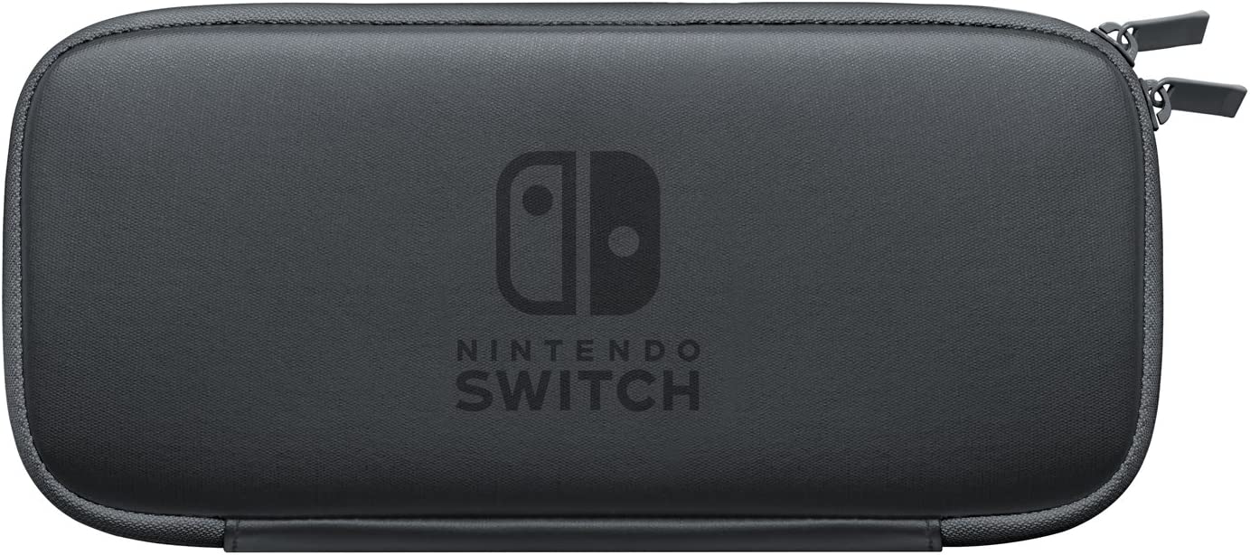 Nintendo Switch Carrying Case & Screen Protector (Black) - (NSW) Nintendo Switch (Japanese Import) Accessories Nintendo   