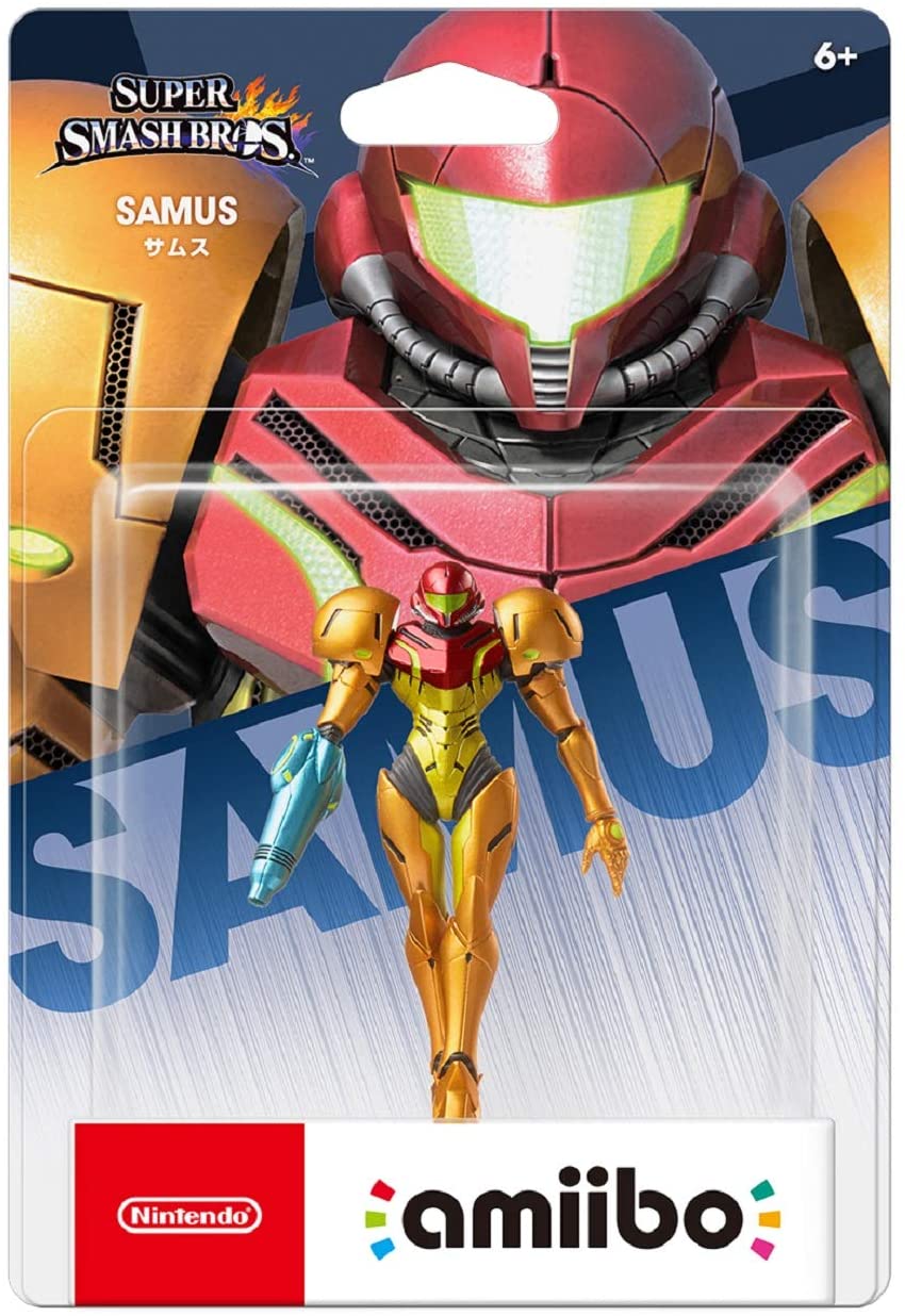 Samus (Super Smash Bros. series) - Nintendo WiiU Amiibo (Japanese Import) Amiibo Nintendo   