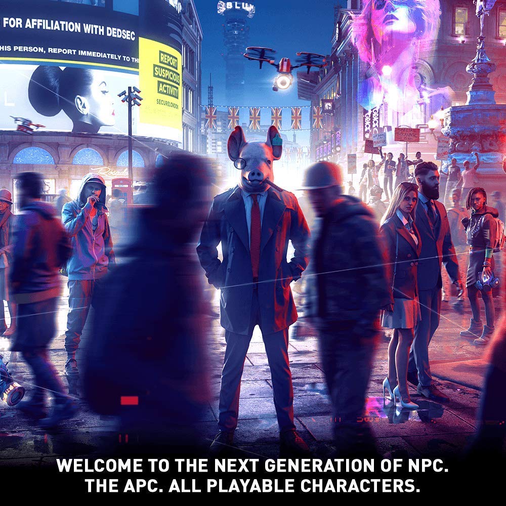 Watch Dogs Legion - (PS4) PlayStation 4 [Pre-Owned] Video Games Ubisoft   