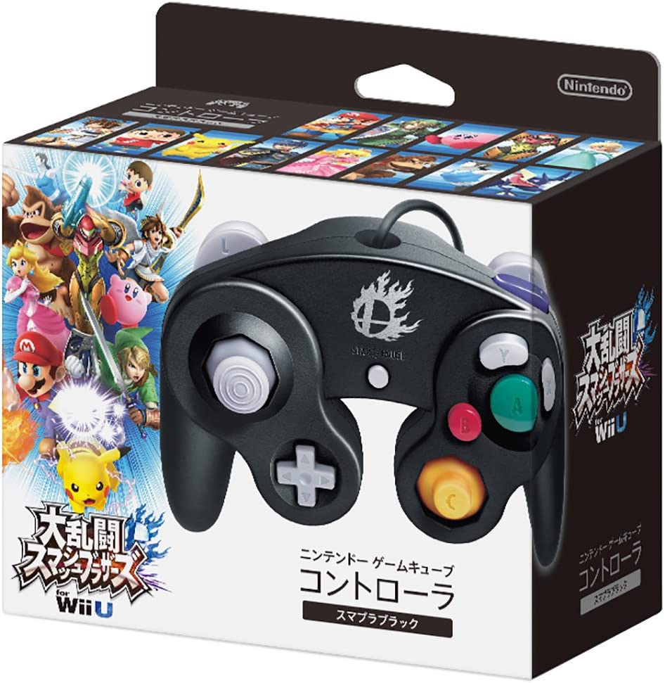 Nintendo GameCube Controller (Super Smash Bros) (Black) - (GC) GameCube [Pre-Owned] Accessories Nintendo   