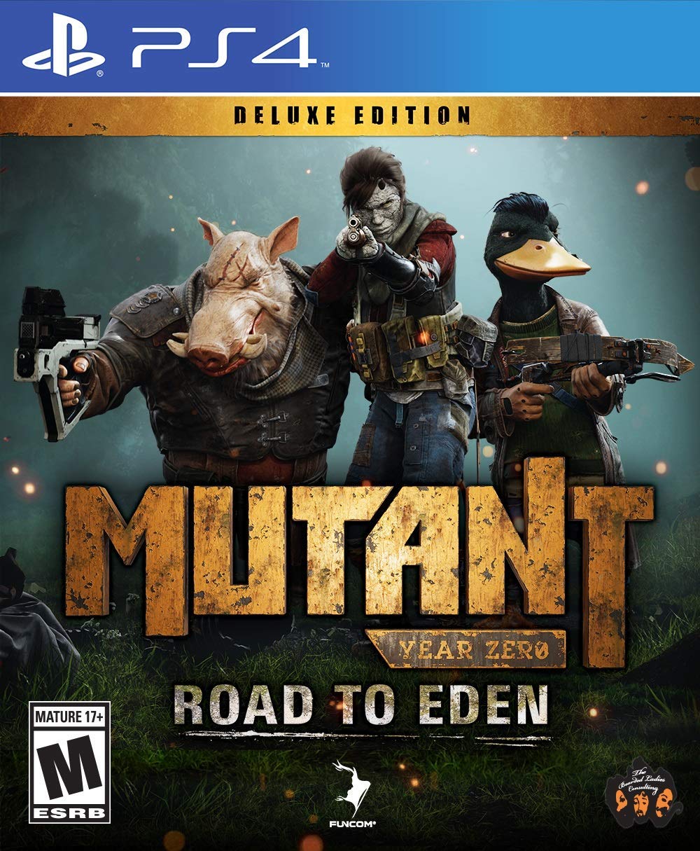 Mutant Year Zero: Road to Eden Deluxe Edition (PS4) - PlayStation 4 Video Games Maximum Games   