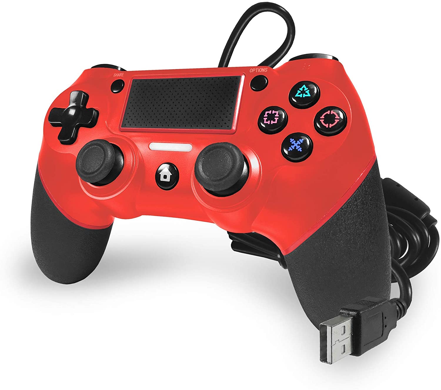 TTX PlayStation 4 Champion Wired Controller (Red) - (PS4) PlayStation 4 Accessories TTX Tech   