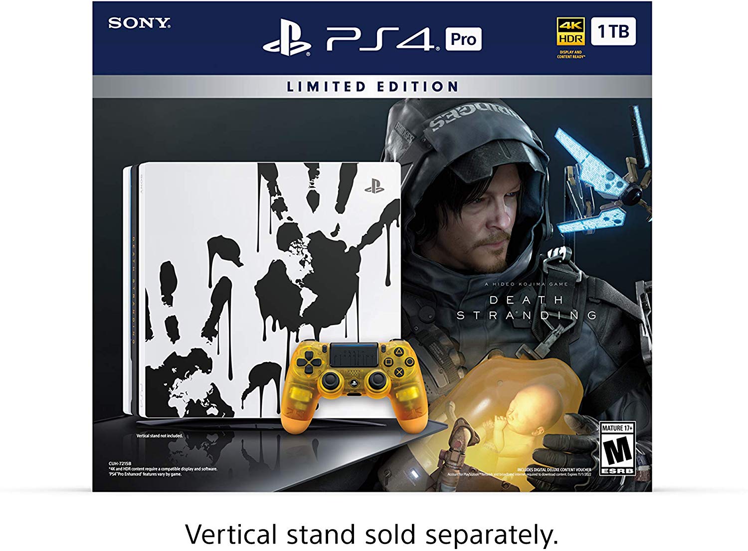 Sony PlayStation 4 Pro 1TB Limited Edition Console (Death Stranding Bundle) - (PS4) PlayStation 4 [Pre-Owned] Consoles Sony