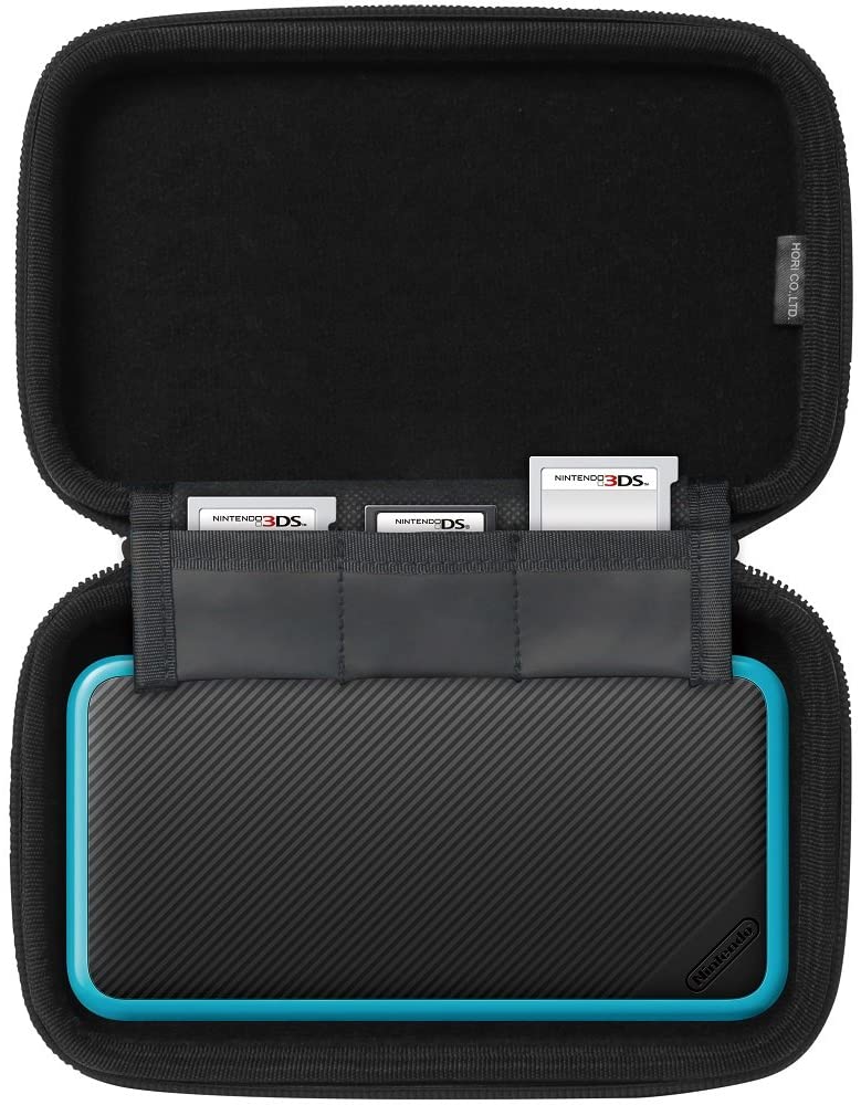 HORI New Nintendo 2DS LL / 2DSXL Hard  Pouch (Black) - Nintendo 3DS Accessories HORI   