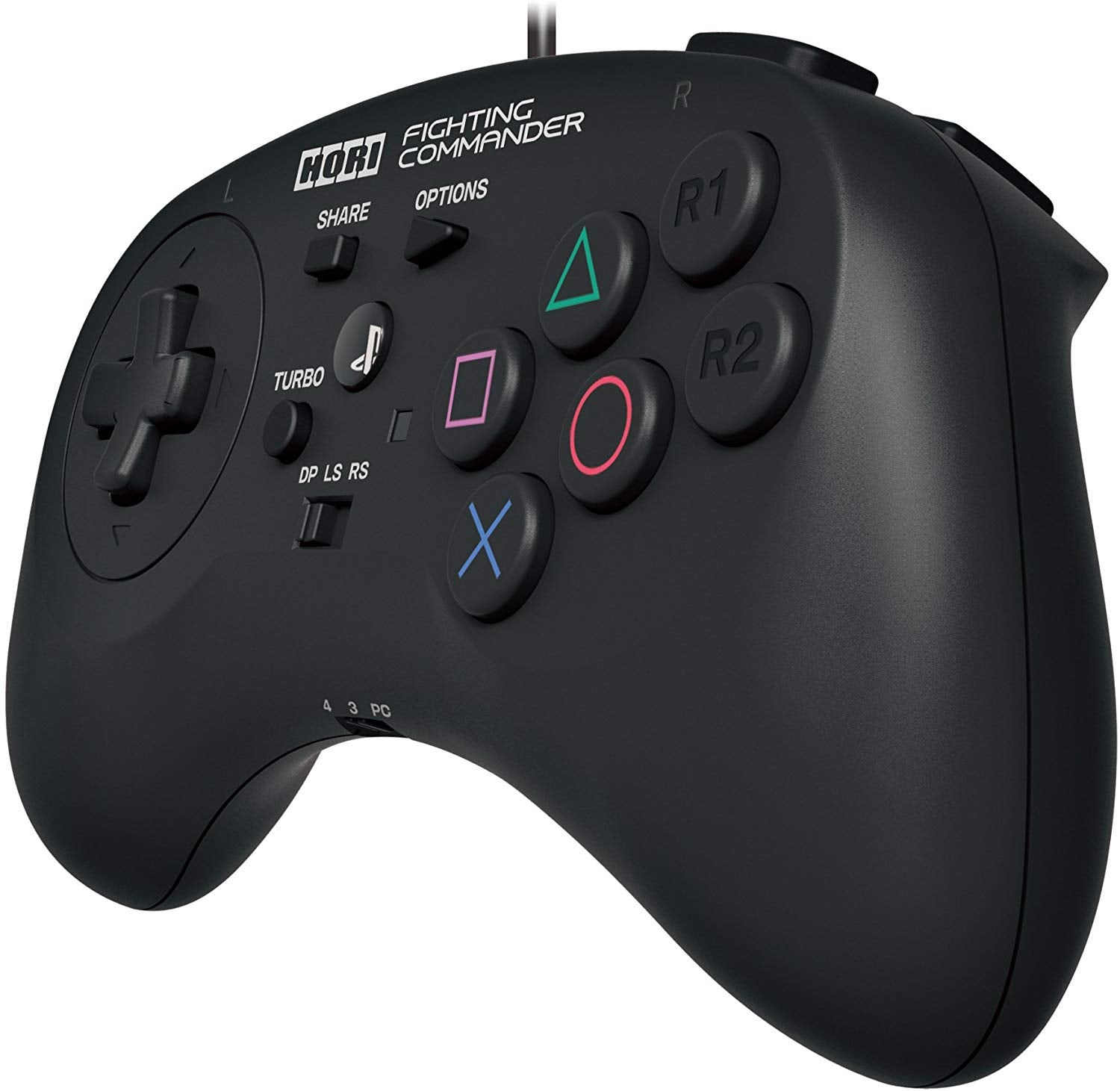 HORI Fighting Commander - (PS4) PlayStation 4 & (PS3) PlayStation 3 Accessories Hori   