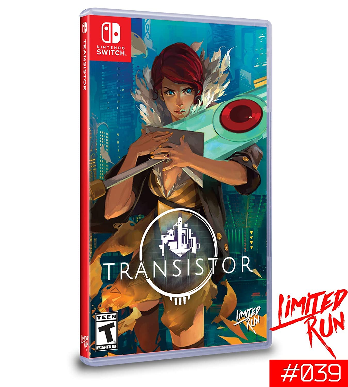 Transistor (Limited Run #039) - (NSW) Nintendo Switch [Pre-Owned] Video Games Limited Run   