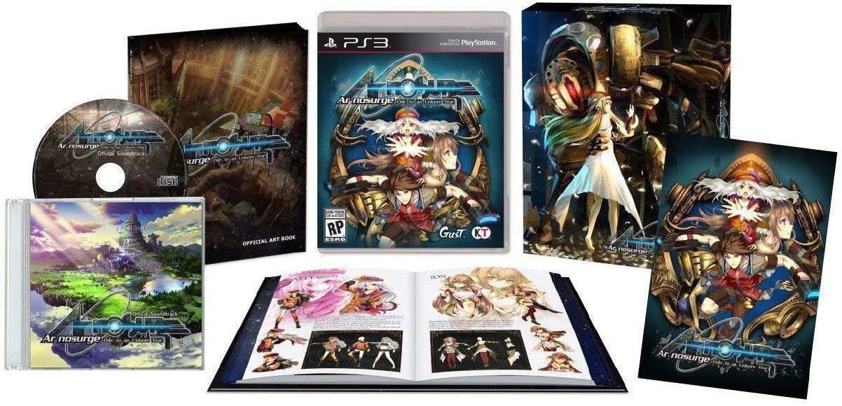 Ar nosurge: Ode to an Unborn Star (Limited Edition) - (PS3) PlayStation 3 Video Games Koei Tecmo Games   