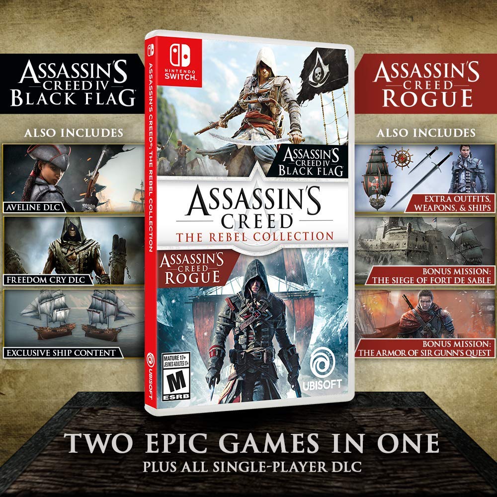 Assassin's Creed: The Rebel Collection - (NSW) Nintendo Switch Video Games Ubisoft   