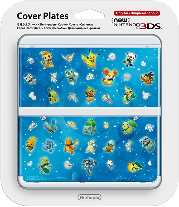 New Nintendo 3DS Cover Plates No.063 (Pokemon Mystery Dungeon) - New Nintendo 3DS (European Import) Accessories Nintendo   