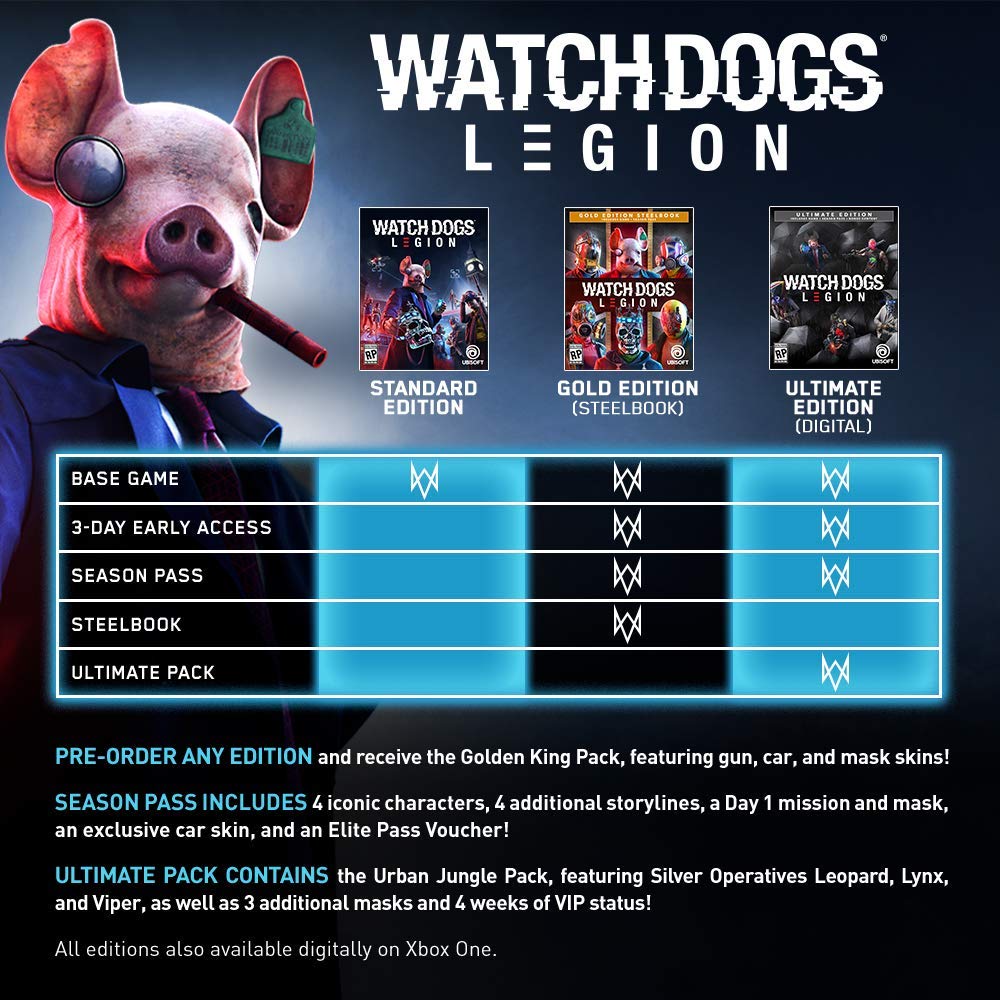 Watch Dogs Legion - (PS4) PlayStation 4 [UNBOXING] Video Games Ubisoft   