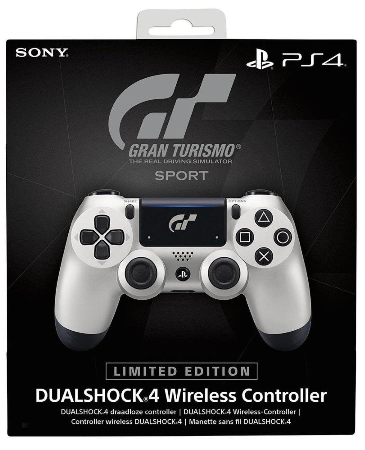 SONY DualShock 4 Wireless Controller (Silver GT Sport