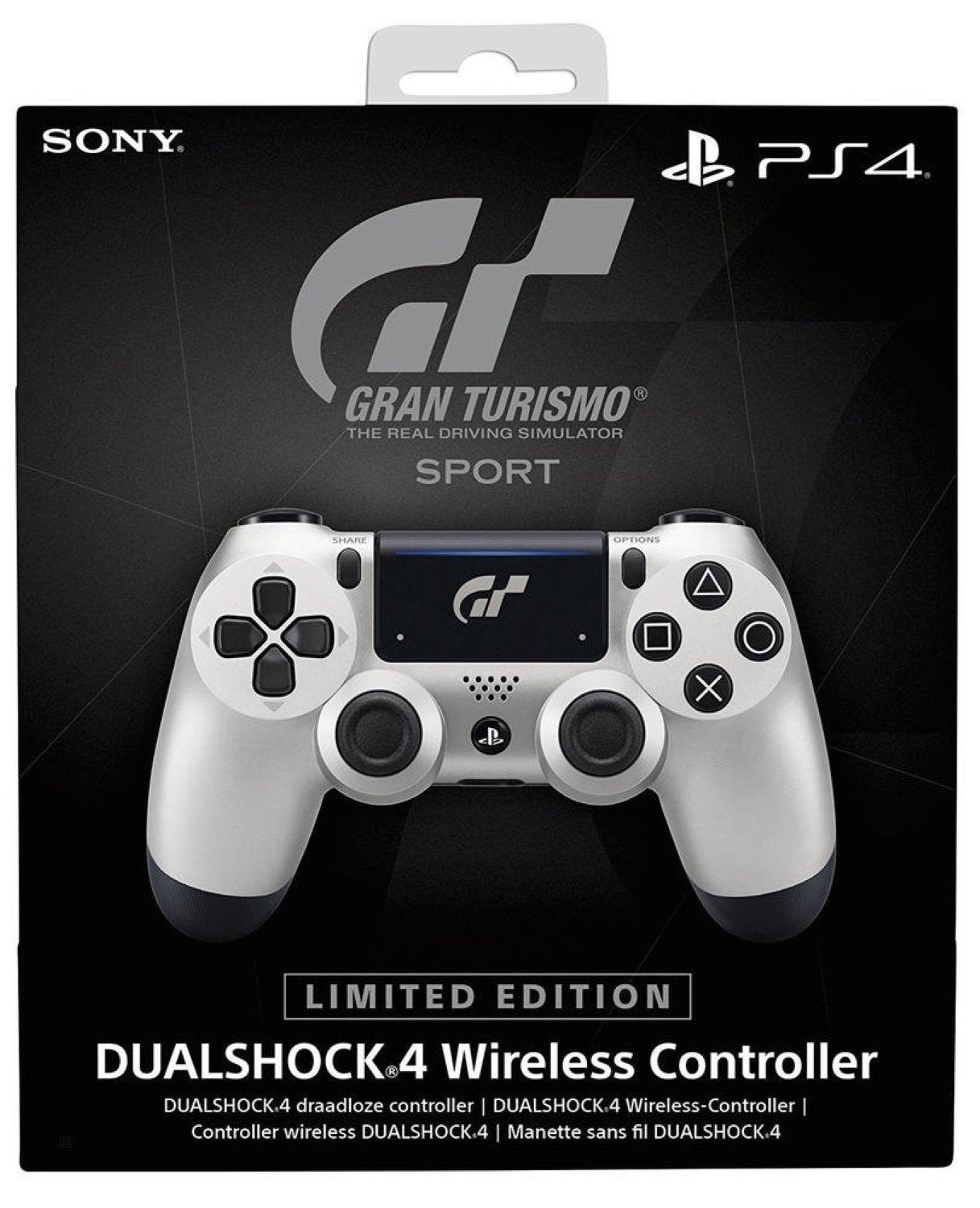 SONY DualShock 4 Wireless Controller (Silver GT Sport) - PlayStation 4 (European Import) Accessories Sony   