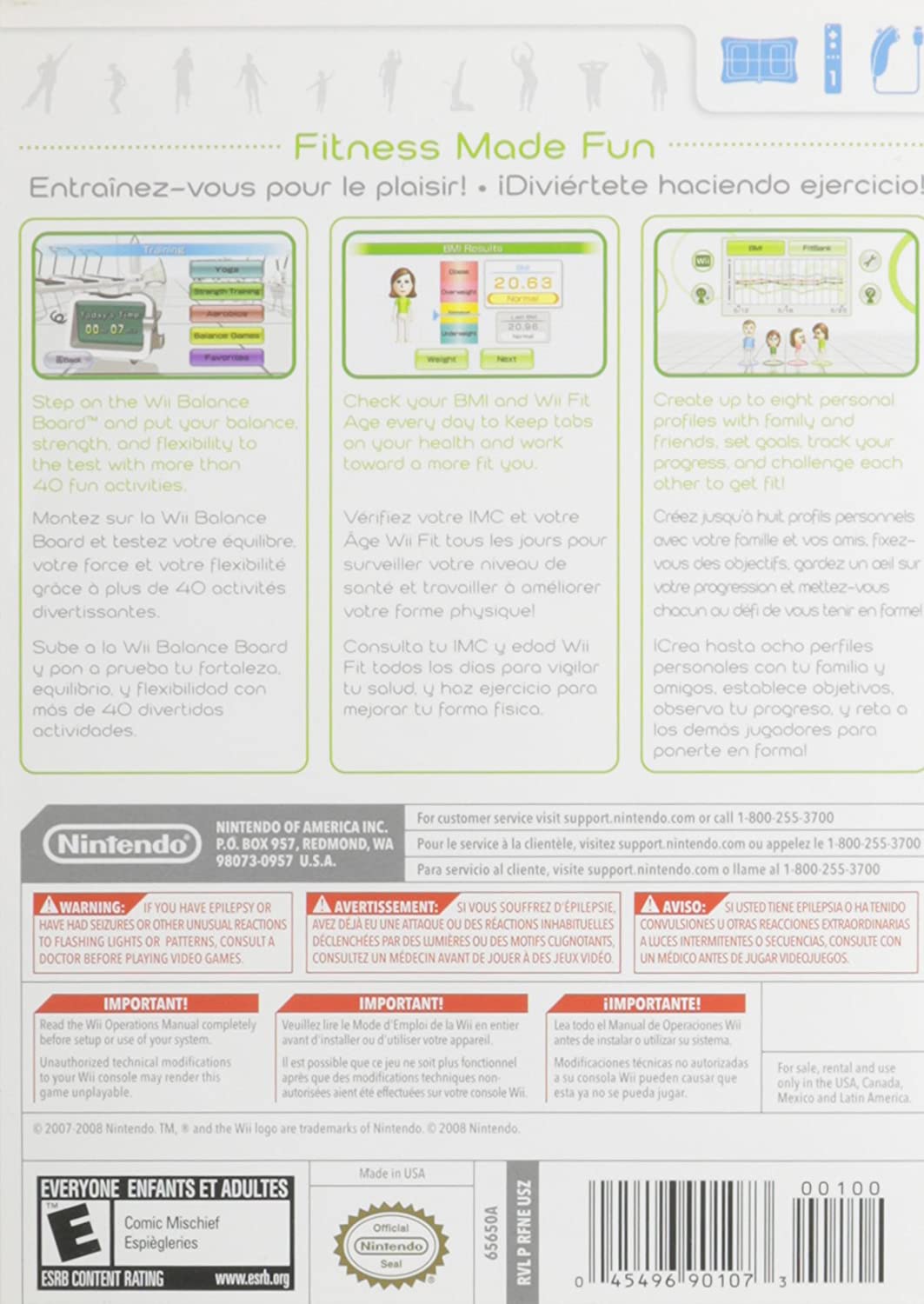 Wii Fit - Nintendo Wii [Pre-Owned] Video Games Nintendo   