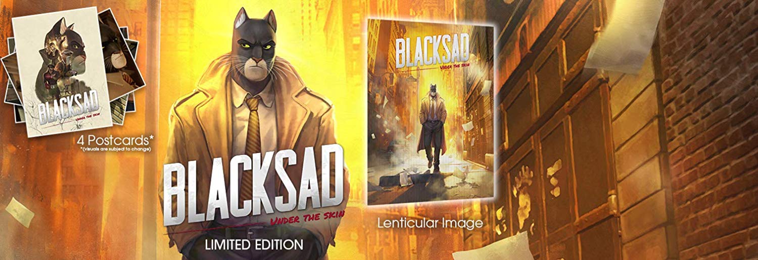 Blacksad: Under The Skin Limited Edition (PS4) - PlayStation 4 Video Games Maximum Games   