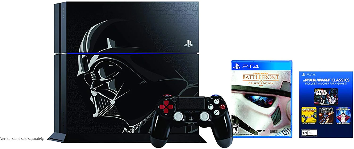 Sony PlayStation 4 500GB Console Star Wars Battlefront Limited Editi J&L Game