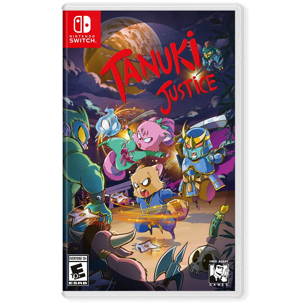 Tanuki Justice - (NSW) Nintendo Switch Video Games VGNYsoft   