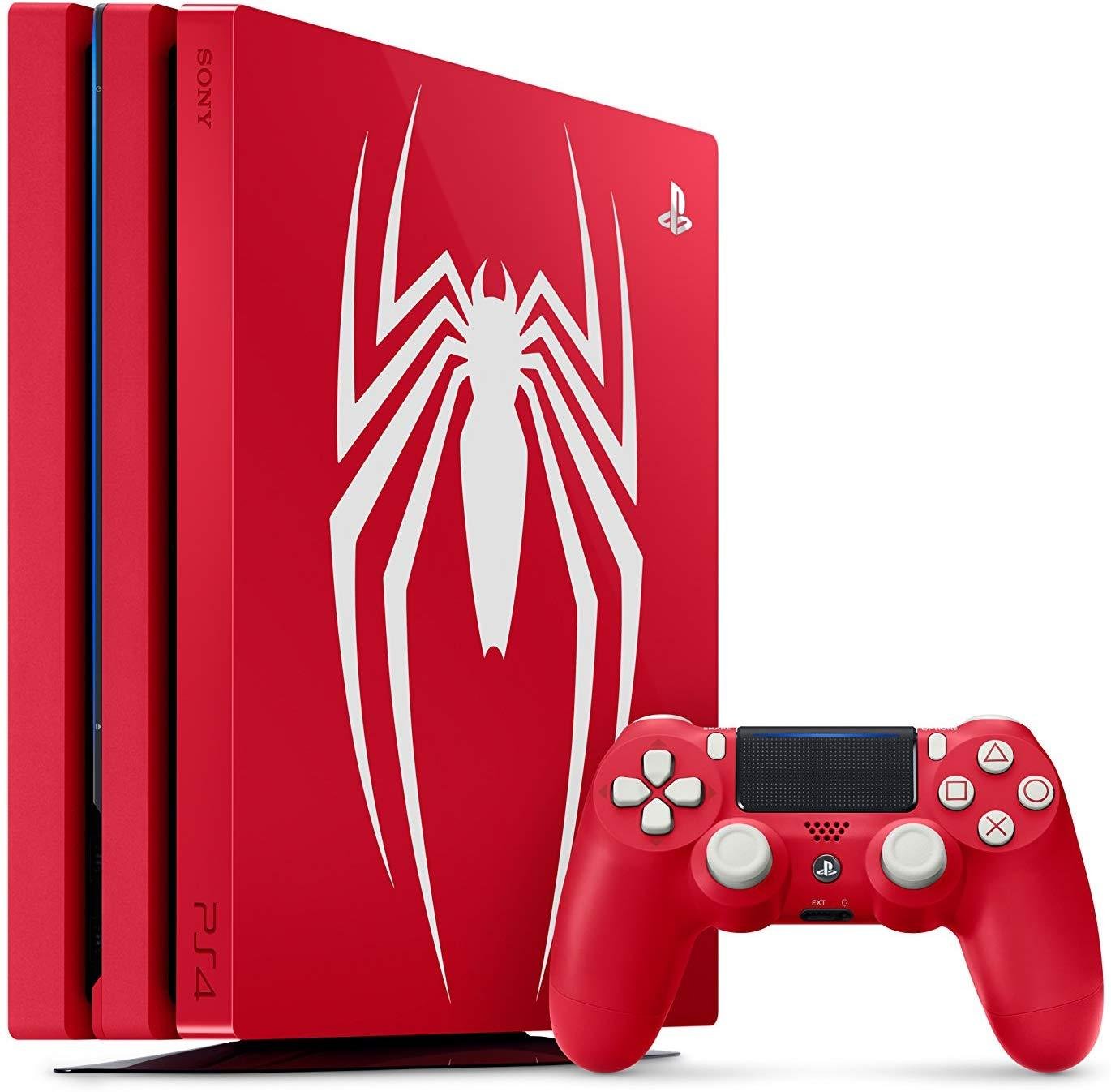 SONY PlayStation 4 Pro 1TB Limited Edition Console (Marvel's Spider-Man Bundle) - (PS4) PlayStation 4 Consoles Sony   