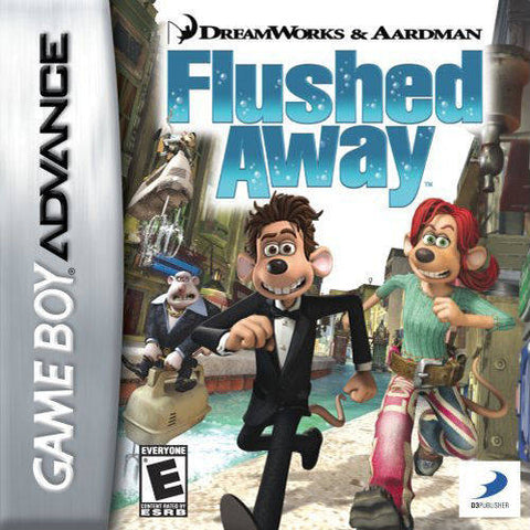 DreamWorks & Aardman Flushed Away - (GBA) Game Boy Advance Video Games D3Publisher   