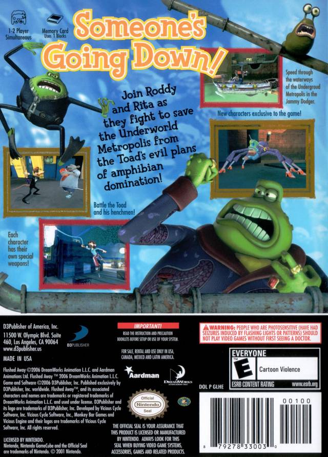 Flushed away for clearance the gamecube