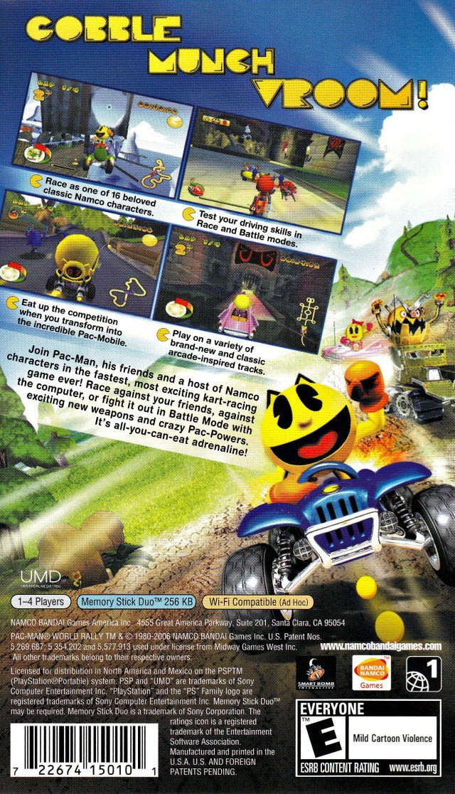 Pac-Man World Rally - Sony PSP [Pre-Owned] Video Games Namco Bandai Games   