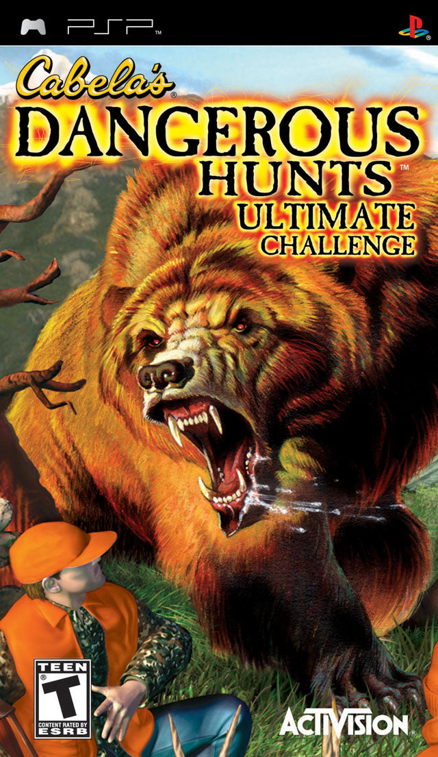 Cabela's Dangerous Hunts Ultimate Challenge - Sony PSP Video Games Activision   