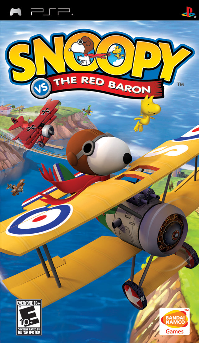 Snoopy vs. the Red Baron - PSP Video Games Namco Bandai Games   