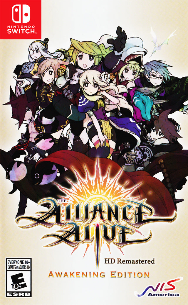The Alliance Alive HD Remastered - (NSW) Nintendo Switch Video Games NIS America   