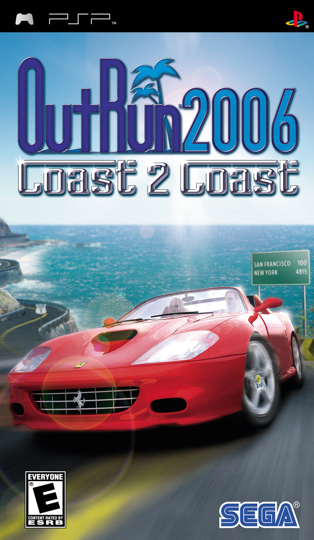 OutRun 2006: Coast 2 Coast - PSP Video Games Sega   