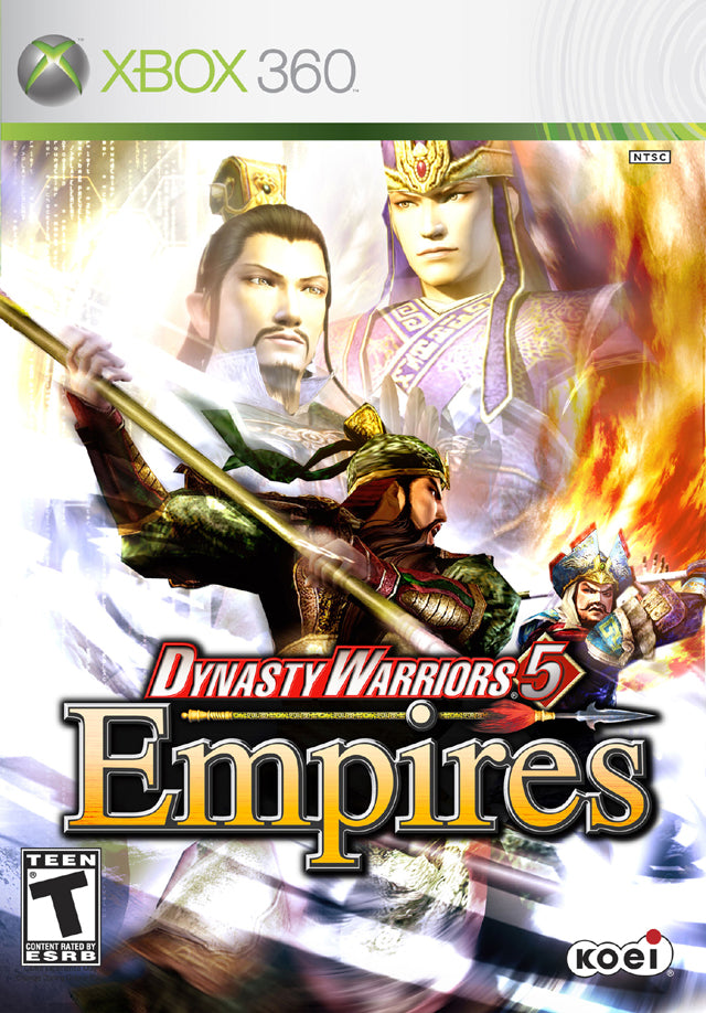 Dynasty Warriors 5 Empires - Xbox 360 Video Games Koei   