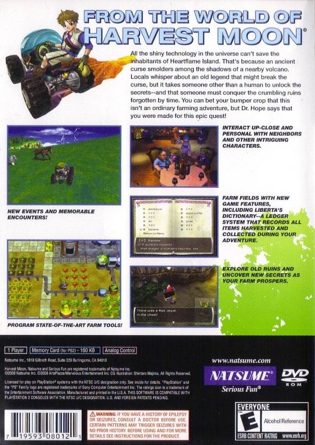 Innocent Life: A Futuristic Harvest Moon (Special Edition) - (PS2) PlayStation 2 Video Games Natsume   