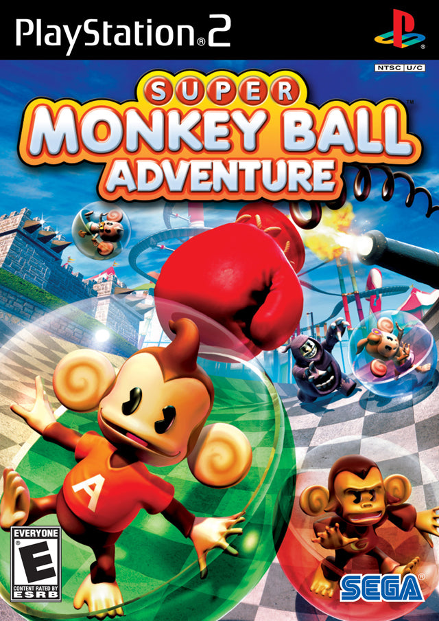 Super Monkey Ball Adventure - (PS2) PlayStation 2 [Pre-Owned] Video Games SEGA   