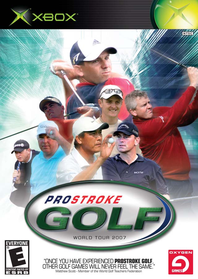 ProStroke Golf - World Tour 2007 - Xbox Video Games Oxygen Interactive   