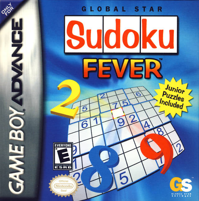 Global Star Sudoku Fever - (GBA) Game Boy Advance Video Games Take-Two Interactive   
