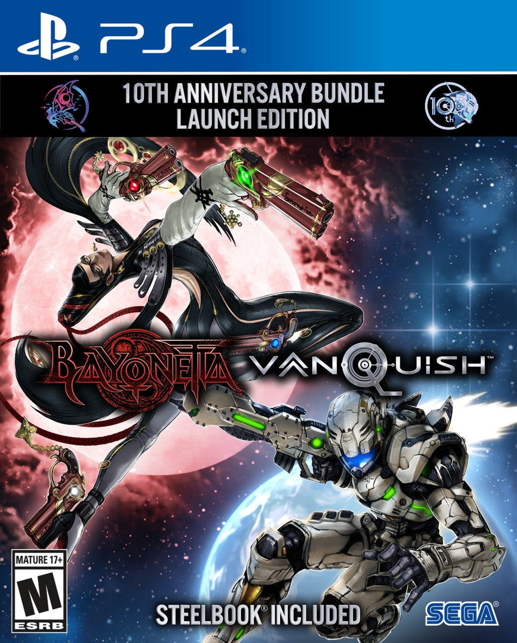 Bayonetta & Vanquish 10th Anniversary Bundle - (PS4) PlayStation 4 [Pre-Owned] Video Games SEGA   