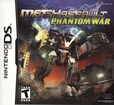 MechAssault: Phantom War - Nintendo DS Video Games Majesco   