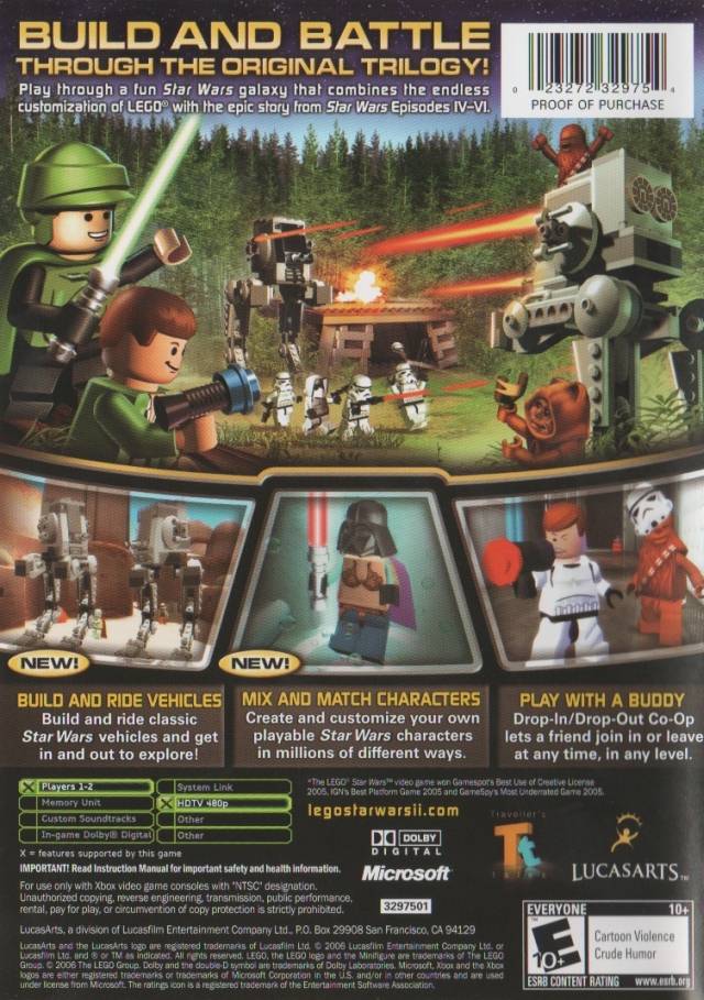 LEGO Star Wars II: The Original Trilogy - (XB) Xbox [Pre-Owned] Video Games LucasArts   