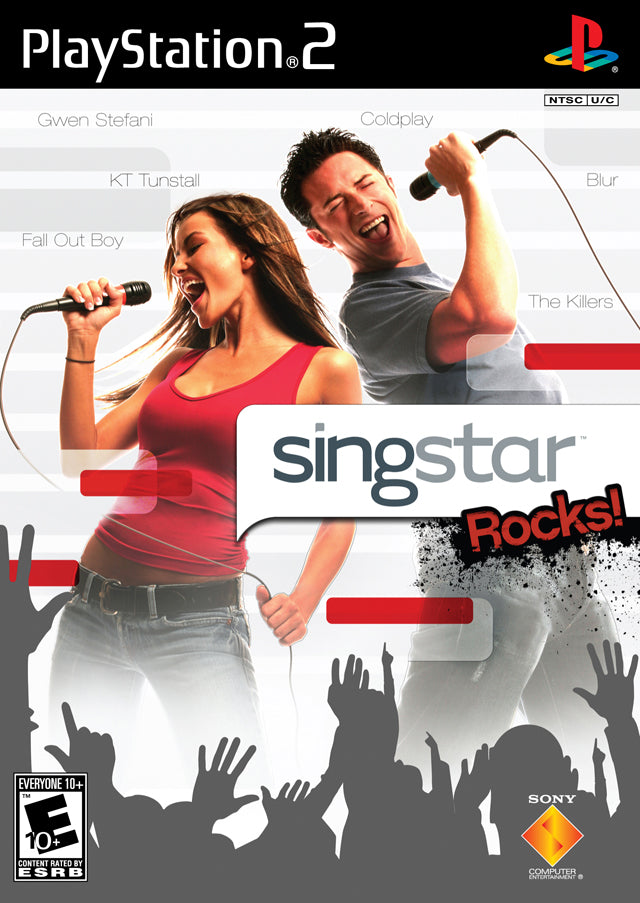 SingStar Rocks! - (PS2) PlayStation 2 [Pre-Owned] Video Games SCEA   