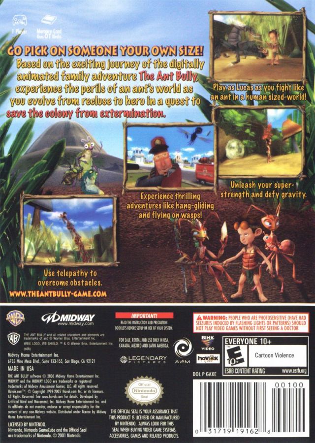 The Ant Bully - (GC) GameCube [Pre-Owned] Video Games Midway   