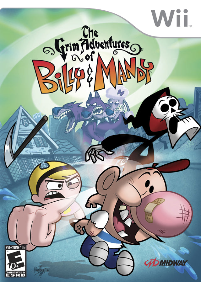 The Grim Adventures of Billy & Mandy - Nintendo Wii [Pre-Owned] Video Games Midway   