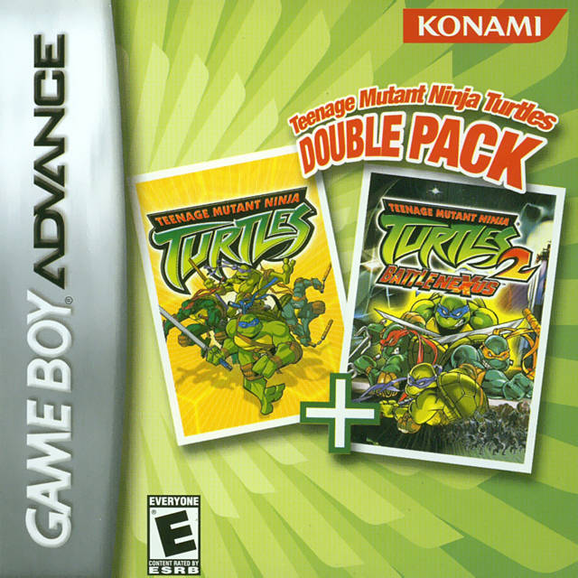 Teenage Mutant Ninja Turtles: Double Pack - (GBA) Game Boy Advance [Pre-Owned] Video Games Konami   