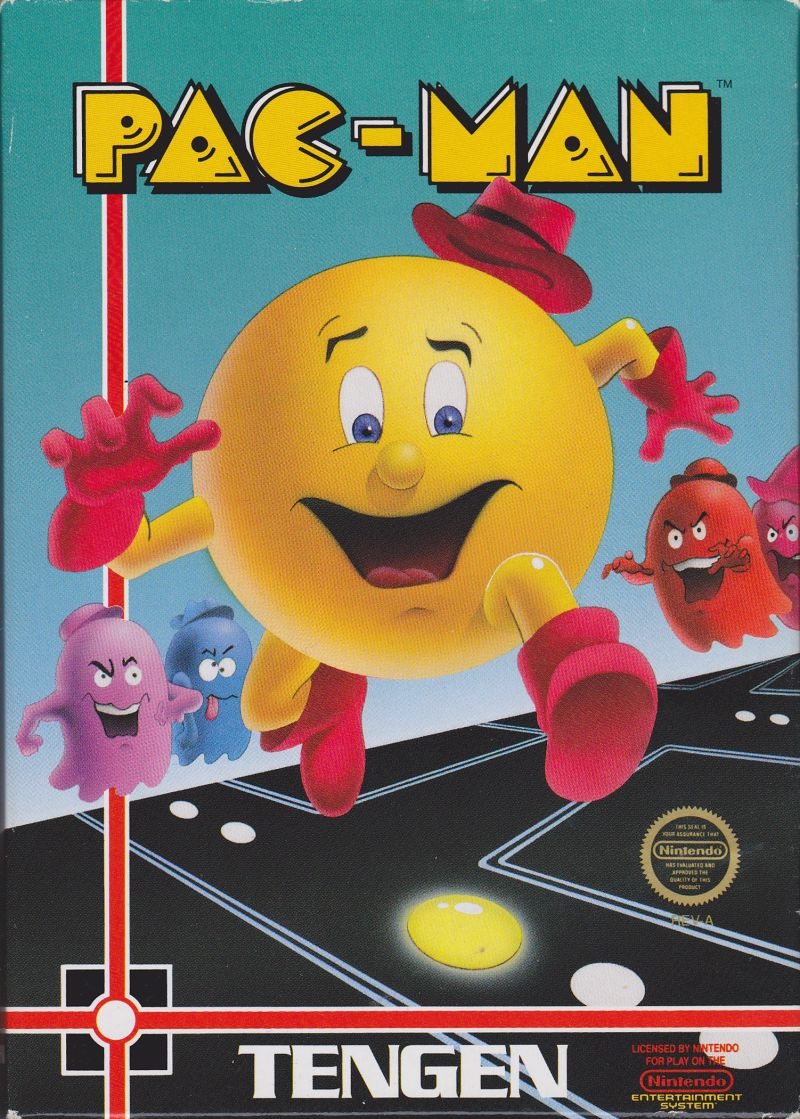 Pac-Man (Tengen) - (NES) Nintendo Entertainment System [Pre-Owned] Video Games Tengen   