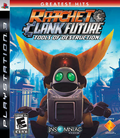 Ratchet & Clank Future: Tools of Destruction ( Greatest Hits ) - PlayStation 3 [Pre-Owned] Video Games SCEA   
