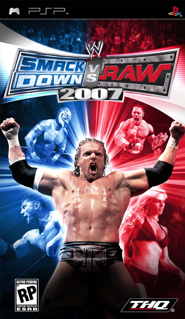 WWE SmackDown vs. Raw 2007 - SONY PSP [Pre-Owned] Video Games THQ   