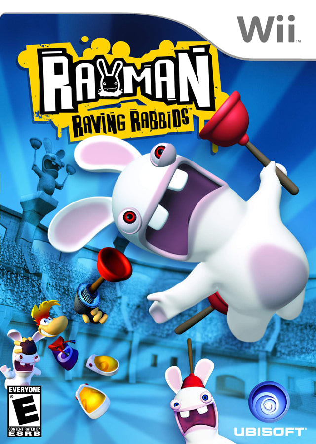 Rayman Raving Rabbids - Nintendo Wii Video Games Ubisoft   