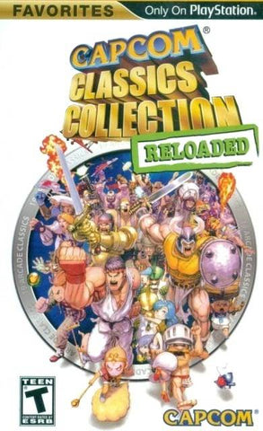 Capcom Classics Collection Reloaded - PSP Video Games Capcom   