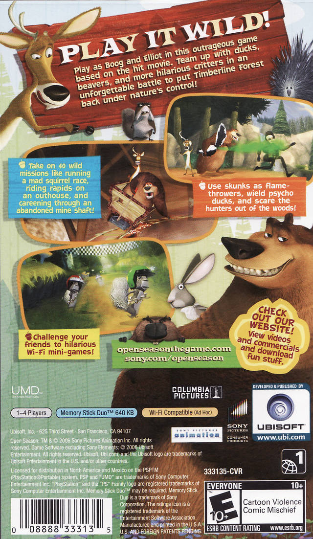 Open Season - Sony PSP [Pre-Owned] Video Games Ubisoft   