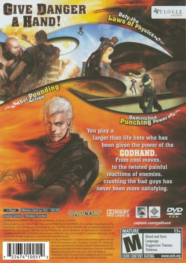God Hand - (PS2) PlayStation 2 [Pre-Owned] | J&L Game