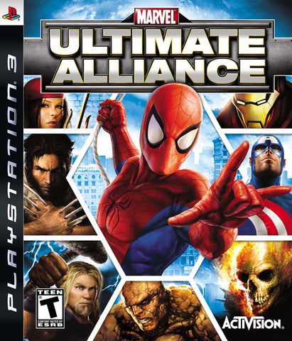 Marvel: Ultimate Alliance - PlayStation 3 Video Games Activision   